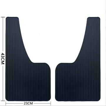 2 PCS Car Rubber Mudguard